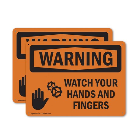 Signmission Safety Culture Sign, 10 in Width, Aluminum, Rectangle OS-2PACK-WS-A-710-L-12895